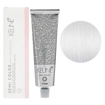 Фарба тонуюча безаміачна для волосся Keune Semi Color Clear Безбарвна 60 мл