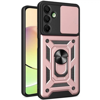 Протиударний броньований чохол із захистом камери для Samsung Galaxy A16 (A165) Armor Case Keysion pink