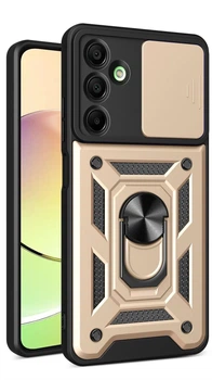 Протиударний броньований чохол із захистом камери для Samsung Galaxy A16 (A165) Armor Case Keysion gold