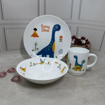 Набор детской посуды The happy Dino X3288 3пр