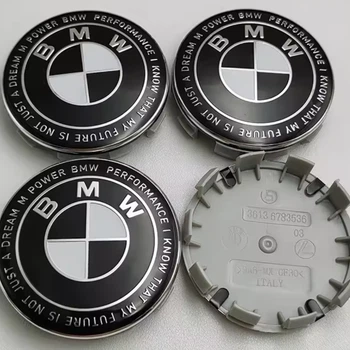 Колпачки на оригинальные диски BMW 68 мм 64 мм 36136783536 Юбилей 50 лет Years performance M power