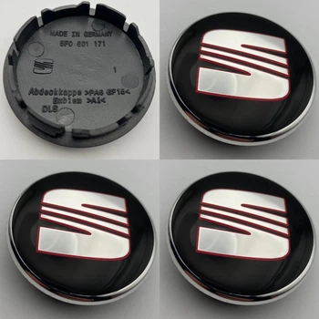 Колпачки заглушки Seat Колпачки заглушки в диски Seat 5F0 601 171 56 мм 51мм заглушки в диски сеат
