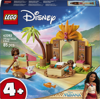Конструктор LEGO Disney Princess Сільський будинок і човен 85 деталей (43282)