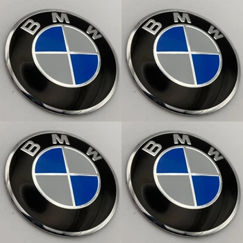 Наклейки для колпачков с логотипом BMW Бмв 56 мм