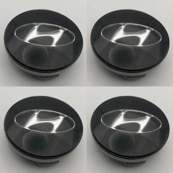 Ковпачки Hyundai 5296038300 60 мм 55 мм чорні заглушки в диски хюндай