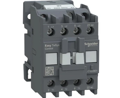 Контактор Schneider Electric TesYs 3Р Е 1NО 9А АС3 220V (LC1E0901M5)