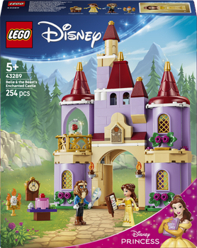 Конструктор LEGO Disney Princess Зачарований замок Красуні і Чудовиська 254 деталі (43289)