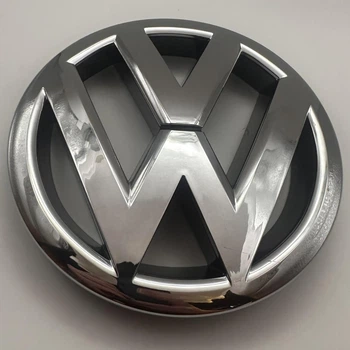 Емблема передня на решітку радіатора Volkswagen Фольцваген 150 мм TIGUAN 5N, PASSAT B7 (NMS) USA хром 561853600
