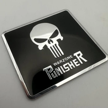 Наклейка на авто Punisher картель череп табличка пунішер