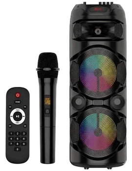 Беспроводная портативная Bluetooth колонка TMG ZQS-8220S с 1 микрофоном аккумуляторная 30 Вт