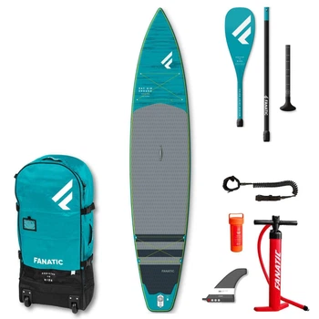 SUP-доска надувная Fanatic Ray Air Enduro Premium 11'0" (2026) — Скорость туринга и немецкое качество + Рюкзак на колесах