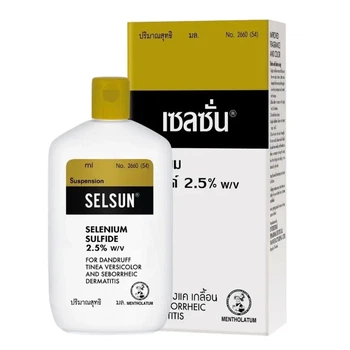 Шампунь вiд перхоті і себореї Selsun 120 мл Mentholatum (8851520060324)