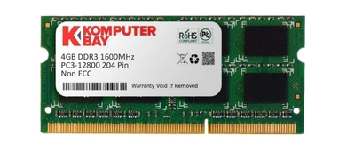 Оперативная память Komputerbay SODIMM DDR3-1600 4096MB PC3-12800