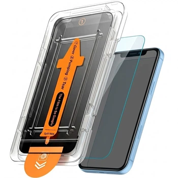 Защитное стекло антишпион на iPhone Xr/11 самоклеющееся с олеофобным покрытием на весь экран 9D Shieldy