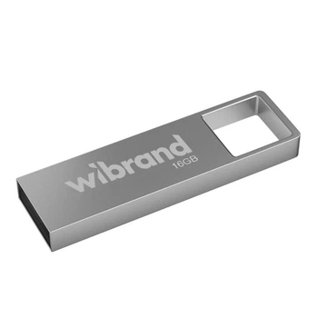 USB флеш-накопитель Wibrand 16gb Shark Серебро