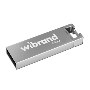 USB флеш-накопитель Wibrand 64gb Chameleon Серебро
