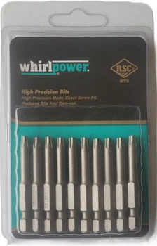 Біта Whirlpower Torx TX 1/4 T x 20 x 50 мм 10 шт (4714102530582)