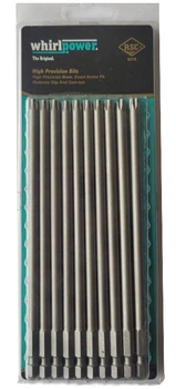 Біта Whirlpower Torx 1/4 TX 30 x 150 мм 10 шт (4710150006734)