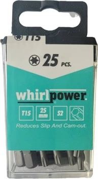 Біта Whirlpower Torx 1/4 T x 15 x 25 мм 25 шт (4710616718539)