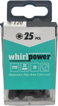 Біта Whirlpower Torx 1/4 T x 20 x 25 мм 25 шт (4710616718546)