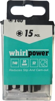 Біта Whirlpower Torx 1/4 T x 40 x 50 мм 15 шт (4710616718638)