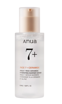 Осветляющая рисовая сыворотка для лица Anua Rice 7+ Ceramide Hydrating Barrier Serum, 50мл