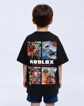 Футболка Roblox (Роблокс) ROB18035 Disney черная 134-140 см
