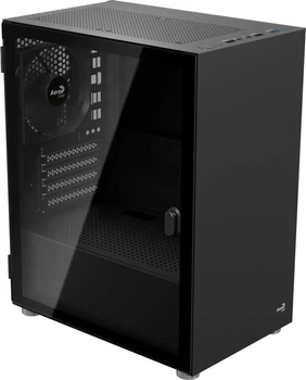 Obudowa AeroCool CS-111-G-BK-v1 Black (ACCS-PC19013.11)