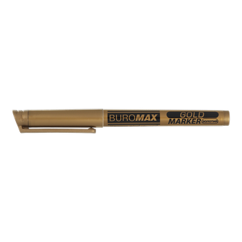 Маркер BuroMax Gold 1-2 мм золотой (BM.8709-23)