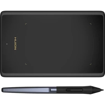 Графический планшет Huion Inspiroy H420X + перчатка, Black