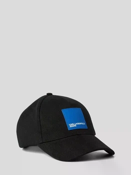 Кепка карл karl lagerfeld чорного кольору CAP-KL-004-BLK