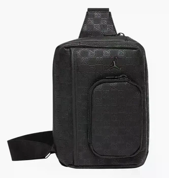 Сумка Air Jordan Jam HBR Crossbody Bag — черная (через плечо, компактная) JRD-047-BLK