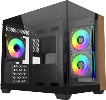 Obudowa Cooler Master Elite 481 Wood Black (E481-KHNN-S00)