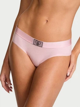 Трусики хипстеры женские хлопкрвые Victoria's Secret 27220310 XS Розовые (293779543295)