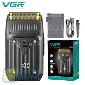 Электробритва VGR V-363 шейвер двойное лезвие LED display