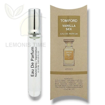 Парфюмированная вода унисекс No Brand (версия Tom Ford Vanilla Sex), 20 ml