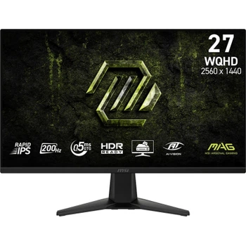 Монітор MSI 27" MAG 275QF E20 IPS Black 200Hz