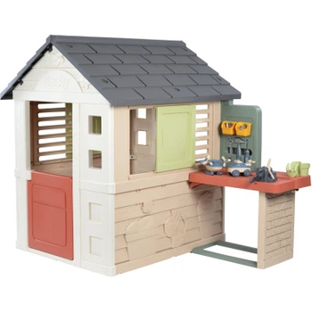 Игровой домик Smoby Life Садова майстерня з станком, інструментами та аксесуарами (7600810742)