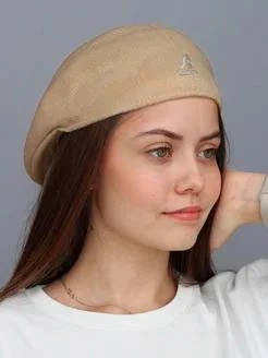 Літня кепка літній берет kangol кангол кенгол кєнгол бежевий жиганка воровка кепи кепі