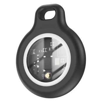Брелок-поисковый трекер HOCO E91 Tiger Intelligent Positioning Anti-Lost Device Black с поддержкой Apple Find My