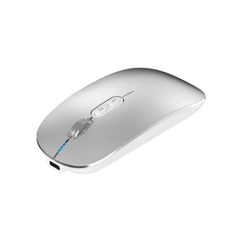 Компьютерная мышка Проводная/беспроводная RGB BAVIN G-K-991 Серебристая