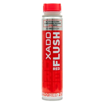 Присадка-очисник XADO RED FLUSH для оливосистеми двигуна з ефектом розкоксування 250 мл (XA 41613)