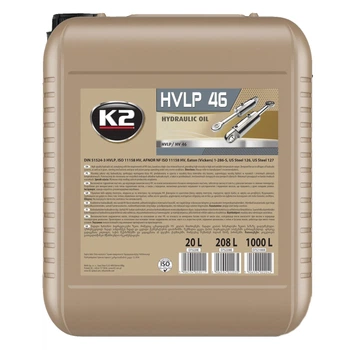 Олива гідравлічна K2 Hydraulic Oil HVLP/HV 46 20 л (O75220E)