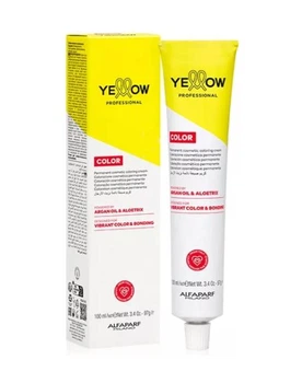 Краска для волос Yellow Permanent Cosmetic Coloring Cream 11.21 Ультра блондин платиновый 100 мл