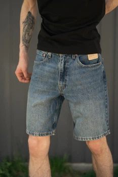 Шорти джинсові чоловічі Levi's 454 Relaxed Fit Shorts 000YB0003 34 сині (13140011)