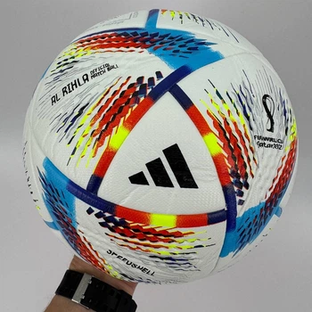 Мяч футбольный Adidas 2022 World Cup Al Rihla League PRO Мяч для Футбола Адидас Ал Рихла 22 размер 5