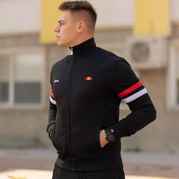 Чоловіча олімпійка Ellesse Еліс кофта на блискавці Елес M