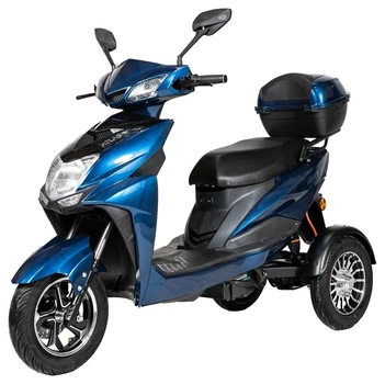 Електроскутер ATLAS Falcon Trike Box 1500W Cyan Blue (TOK_4013)