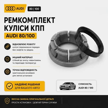 Ремкомплект куліси КПП Audi 80/100