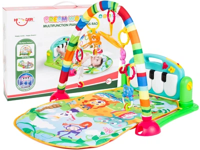 Mata edukacyjna MalPlay z pianinkiem, światłem i dźwiękiem 105982 (5901924213185)